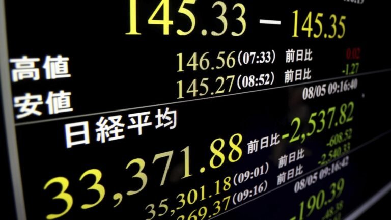 Japan’s Nikkei 225 soars more than 10% after record plunge