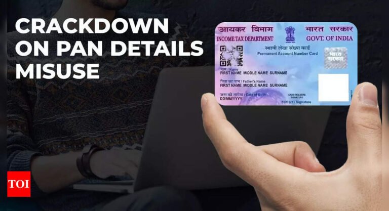 Big crackdown on unauthorised use of PAN card details! Here’s what the government is doing