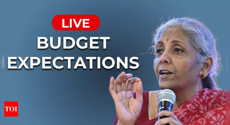 Budget 2025 Expectations Live Updates: FM Sitharaman to bring income tax cheer for salaried taxpayers? GDP growth, record capex in focus