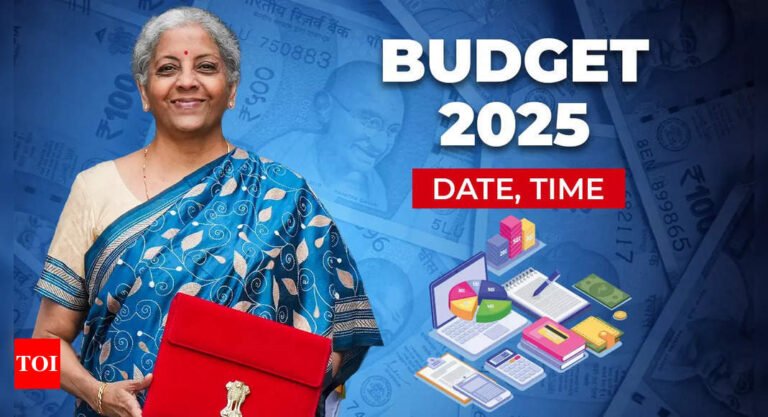 Union Budget 2025 speech date, time: When will FM Nirmala Sitharaman present Budget 2025? Check when, where to watch live