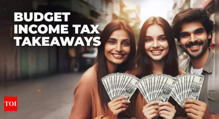 Budget 2025: From new income tax slabs & rates to TDS, TCS & NPS Vatsalya – top 7 income tax takeaways for middle class