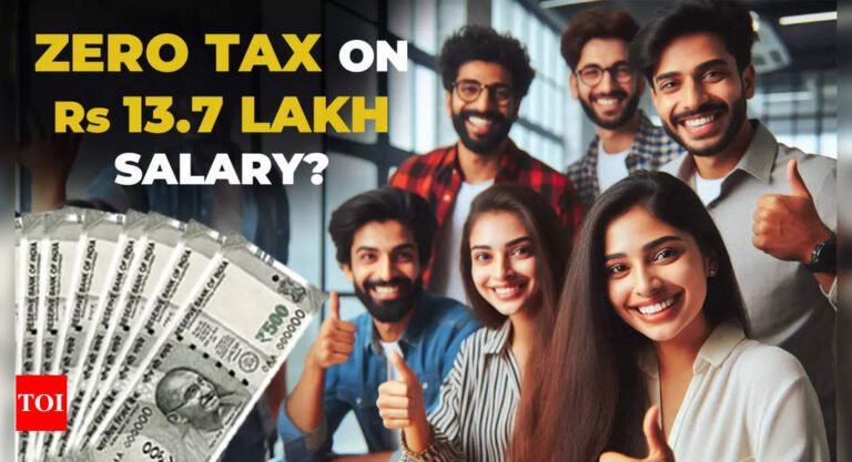 Income Tax slabs 2025-26: How you can pay ZERO tax with Rs 13.7 lakh salary under new income tax regime