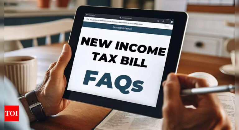 New Income Tax Bill 2025 explained: Top 30 FAQs every taxpayer should check