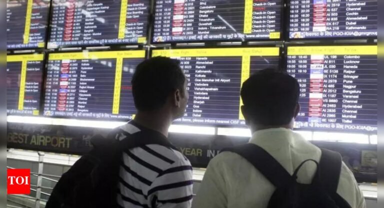 Around 100 flights cancelled at Delhi Airport on Sunday amid heightened security measures