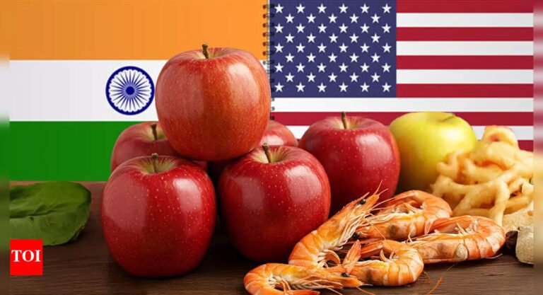 Boosting bilateral trade: India, US move swiftly to ease apple, shrimp trade barriers amidst deal progress