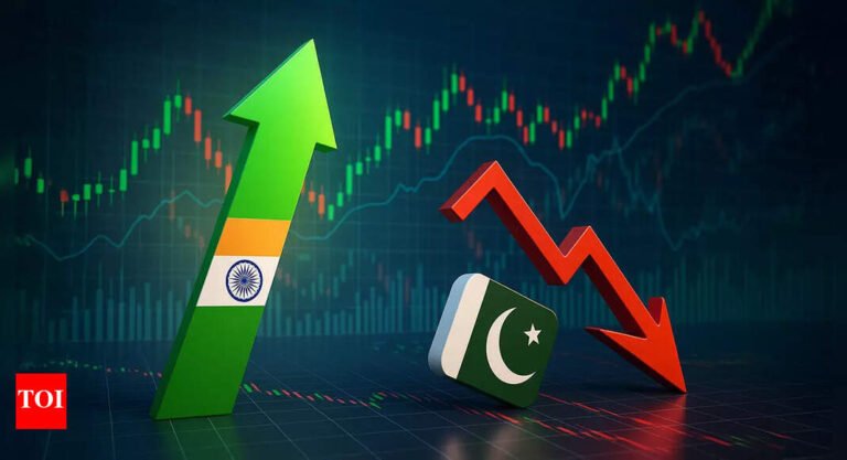India stock market is 245 times Pakistan’s stock market! Nifty50 resilient, KSE 100 crashes 9.5% amidst India-Pakistan tensions