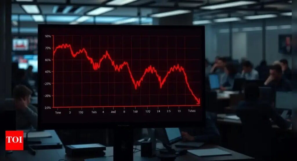 US markets open lower, Dow plunges over 250 points amid Moody’s downgrade and debt concerns