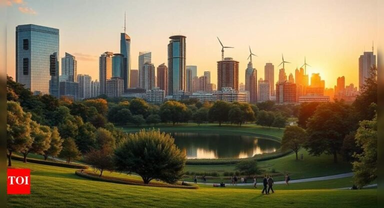 Urbanisation with sustainability: SBI calls for more Smart Cities and AMRUT projects