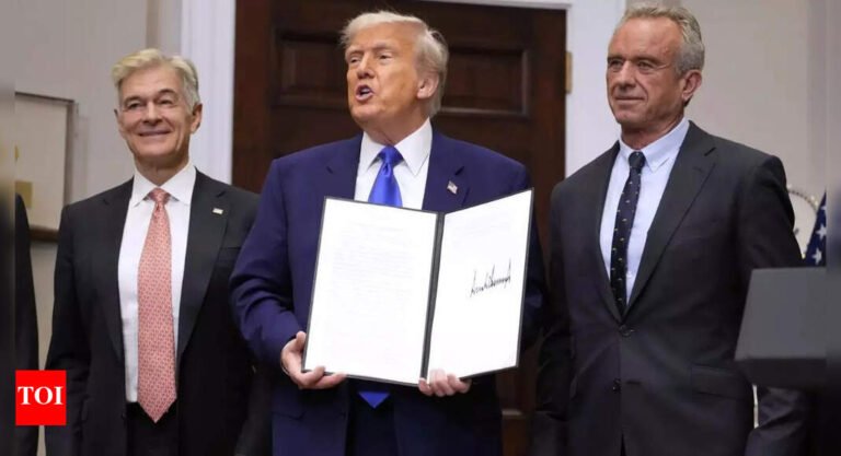 ‘We’ll no longer tolerate’: Donald Trump signs executive order giving drugmakers 30 days to slash drug prices