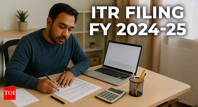ITR e-filing FY 2024-25: ITR-1 and ITR 2 forms enabled online for return filing on income tax e-filing portal; check details