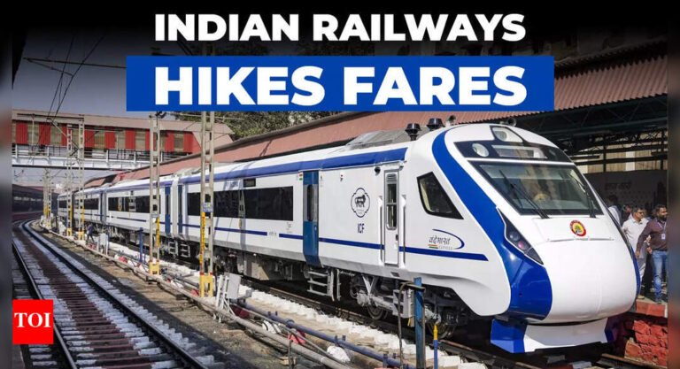 Indian Railways notifies minor fare hike: New ticket prices effective July 1, 2025 – check how much extra you will pay for AC, non-AC trains