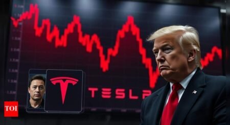 Tesla stock price crash wipes out 0 billion! Investors dump Elon Musk’s company as clash with Donald Trump escalates; fear US President won’t be a ‘nice guy’
