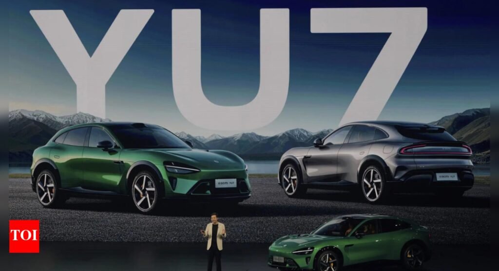 YU7 debut frenzy: Xiaomi’s newly launched SUV receives nearly 300,000 orders in an hour; shares hit record high