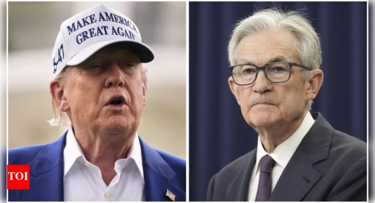 ‘Maybe I’ll change my mind about firing him’: Trump revives threat to fire Fed Chair Jerome Powell; calls him ‘total and complete moron’