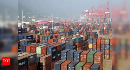 India’s trade gap: Merchandise deficit eases to  billion June; helped by falling oil, gold imports
